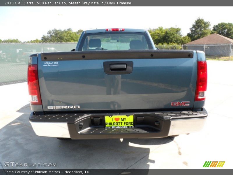 Stealth Gray Metallic / Dark Titanium 2010 GMC Sierra 1500 Regular Cab