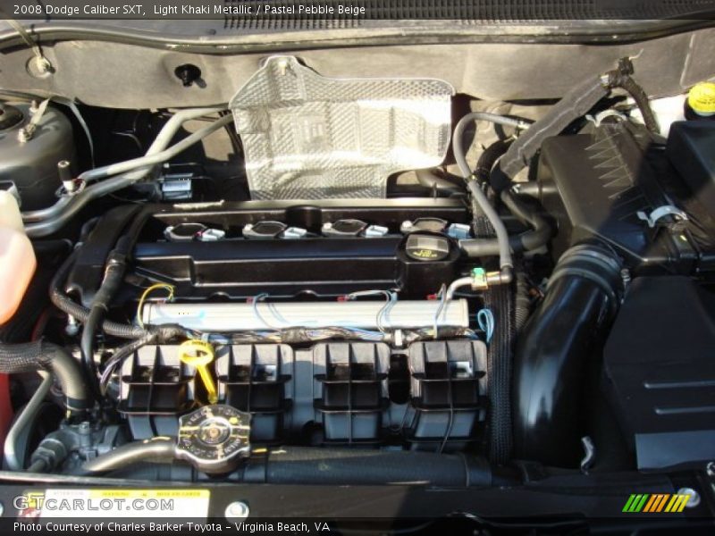 Light Khaki Metallic / Pastel Pebble Beige 2008 Dodge Caliber SXT