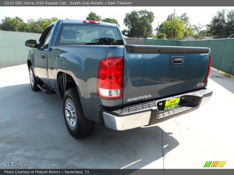 Stealth Gray Metallic / Dark Titanium 2010 GMC Sierra 1500 Regular Cab
