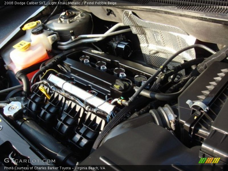 Light Khaki Metallic / Pastel Pebble Beige 2008 Dodge Caliber SXT