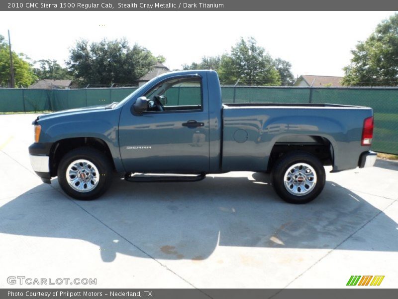 Stealth Gray Metallic / Dark Titanium 2010 GMC Sierra 1500 Regular Cab