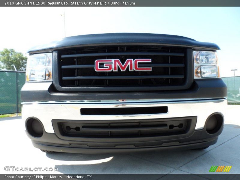 Stealth Gray Metallic / Dark Titanium 2010 GMC Sierra 1500 Regular Cab