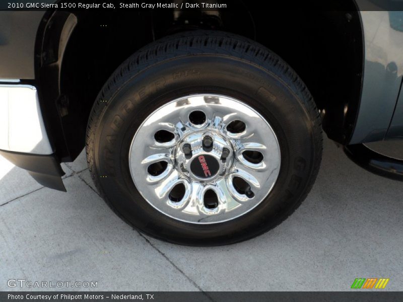 Stealth Gray Metallic / Dark Titanium 2010 GMC Sierra 1500 Regular Cab