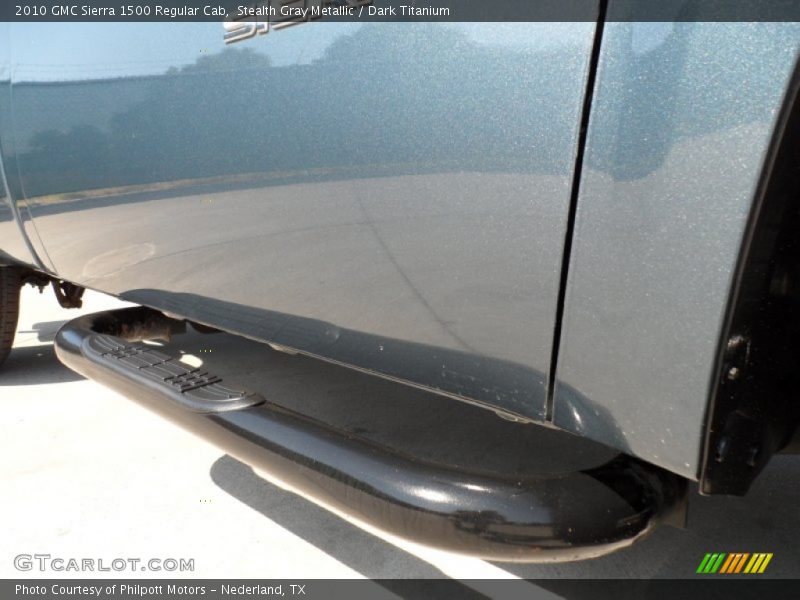 Stealth Gray Metallic / Dark Titanium 2010 GMC Sierra 1500 Regular Cab