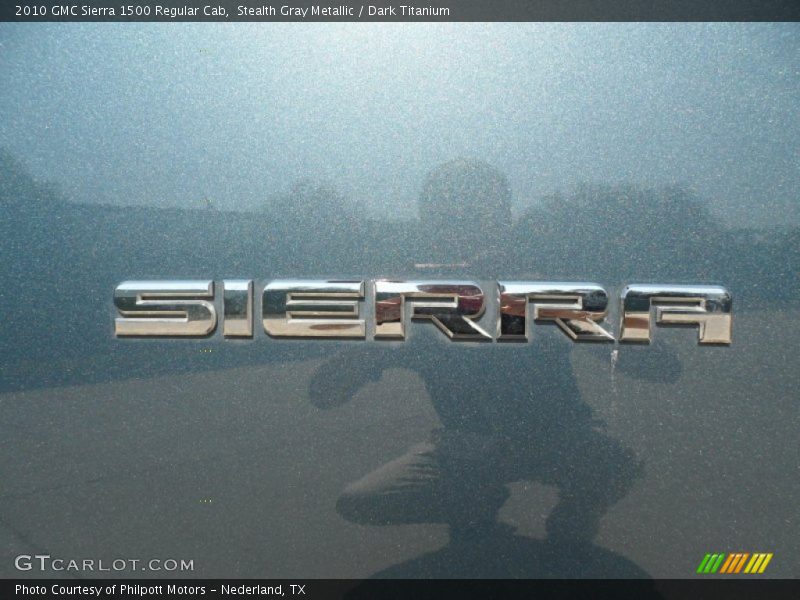Stealth Gray Metallic / Dark Titanium 2010 GMC Sierra 1500 Regular Cab