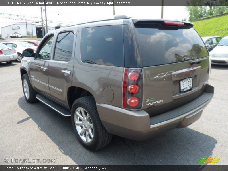 Mocha Steel Metallic / Cocoa/Light Cashmere 2011 GMC Yukon Denali AWD