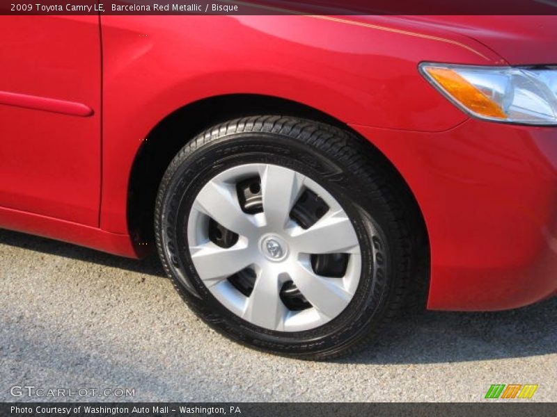 Barcelona Red Metallic / Bisque 2009 Toyota Camry LE