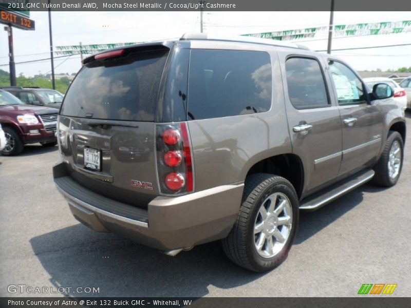 Mocha Steel Metallic / Cocoa/Light Cashmere 2011 GMC Yukon Denali AWD