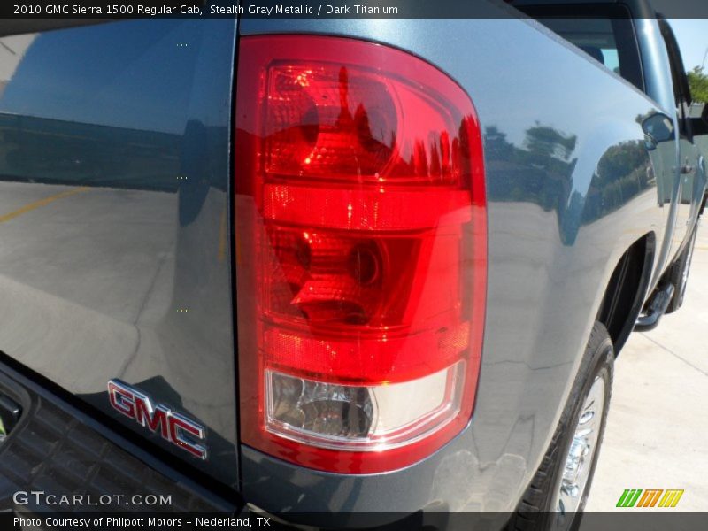 Stealth Gray Metallic / Dark Titanium 2010 GMC Sierra 1500 Regular Cab