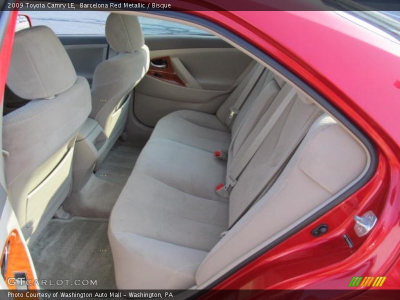 Barcelona Red Metallic / Bisque 2009 Toyota Camry LE