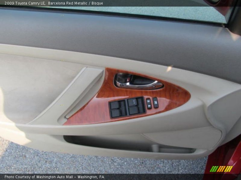 Barcelona Red Metallic / Bisque 2009 Toyota Camry LE
