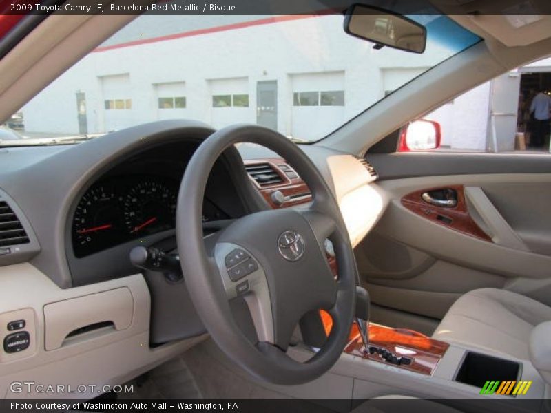 Barcelona Red Metallic / Bisque 2009 Toyota Camry LE