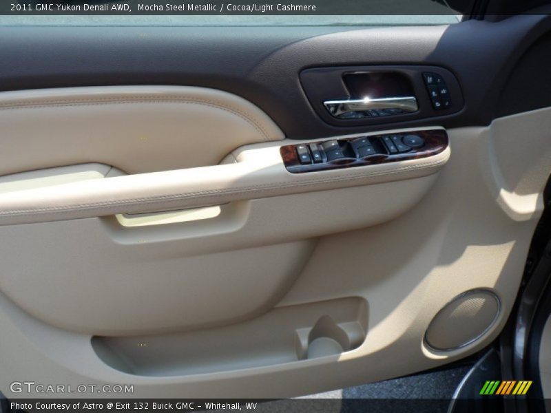 Mocha Steel Metallic / Cocoa/Light Cashmere 2011 GMC Yukon Denali AWD