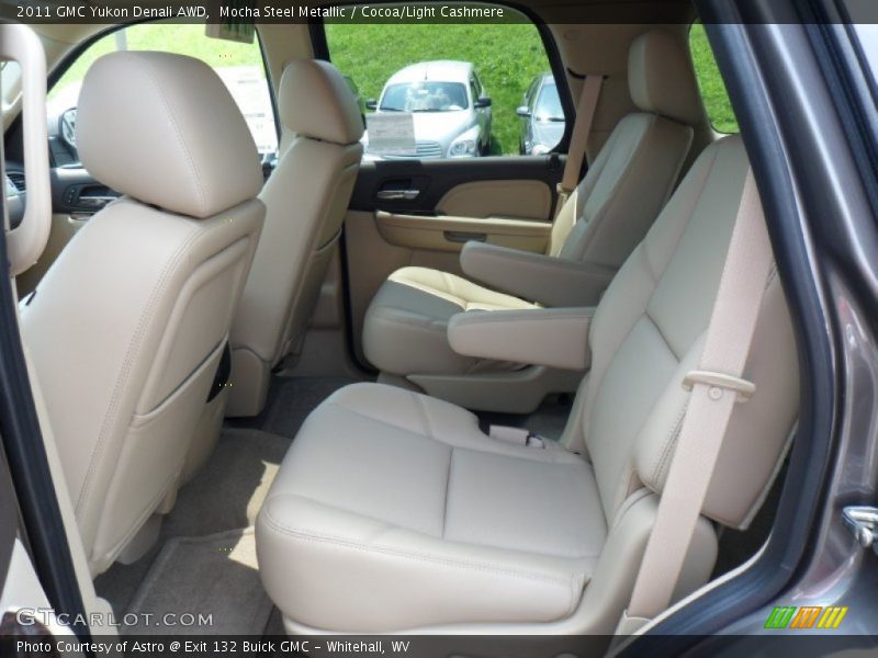 Mocha Steel Metallic / Cocoa/Light Cashmere 2011 GMC Yukon Denali AWD