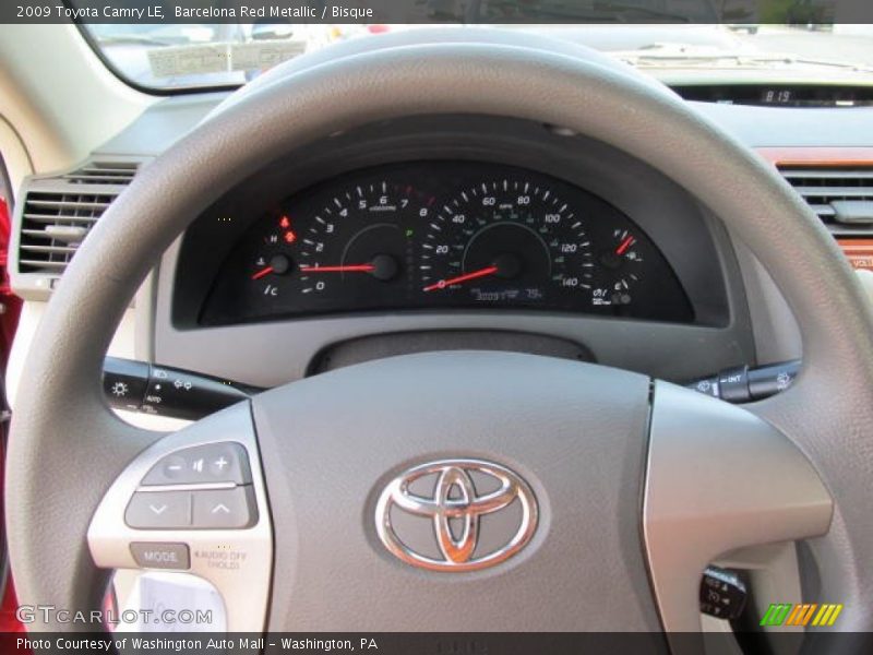 Barcelona Red Metallic / Bisque 2009 Toyota Camry LE