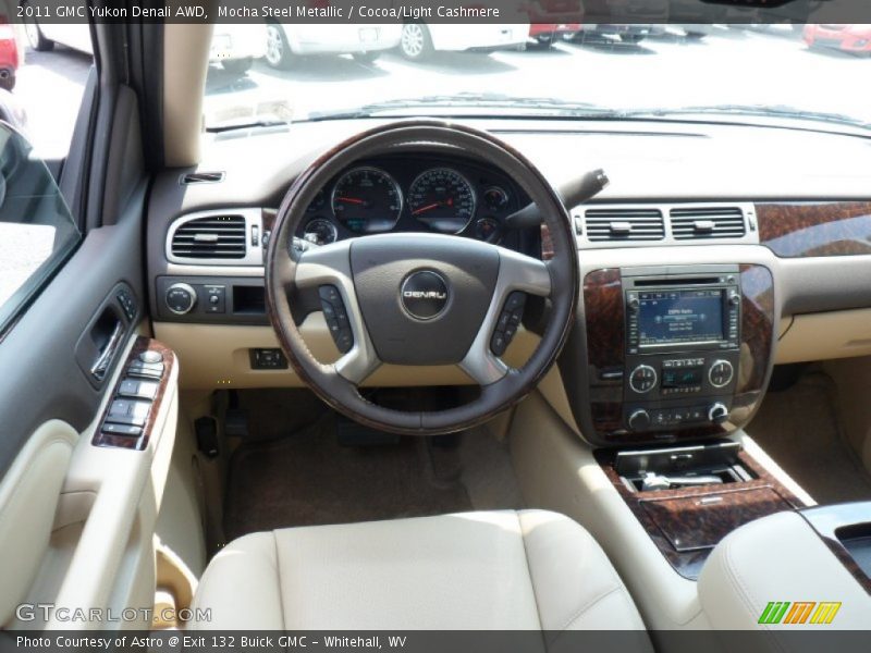 Mocha Steel Metallic / Cocoa/Light Cashmere 2011 GMC Yukon Denali AWD