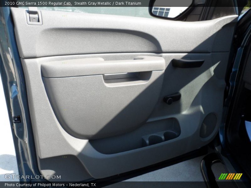 Stealth Gray Metallic / Dark Titanium 2010 GMC Sierra 1500 Regular Cab
