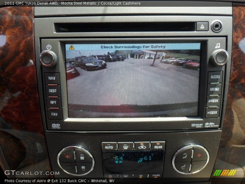 Mocha Steel Metallic / Cocoa/Light Cashmere 2011 GMC Yukon Denali AWD