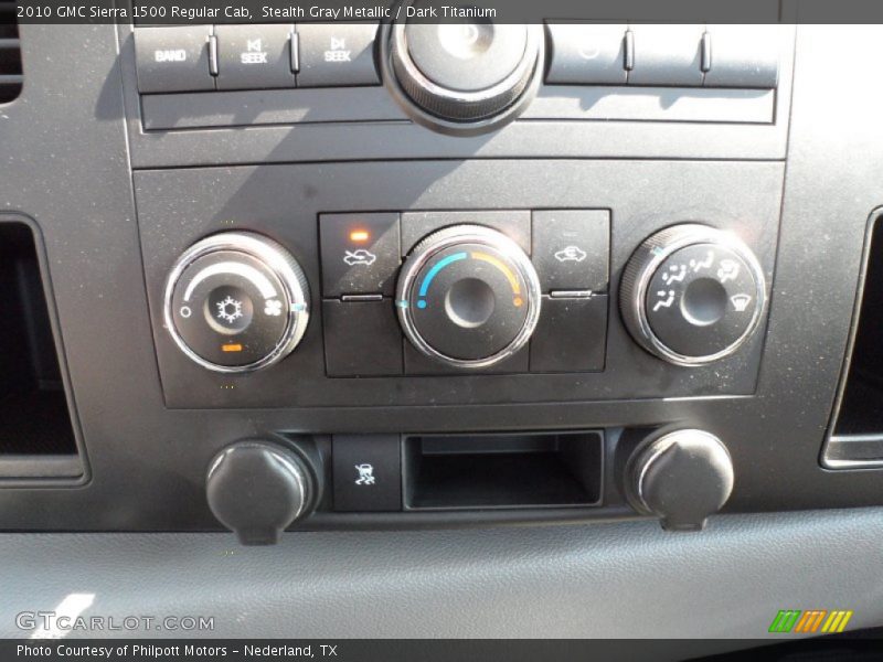 Stealth Gray Metallic / Dark Titanium 2010 GMC Sierra 1500 Regular Cab