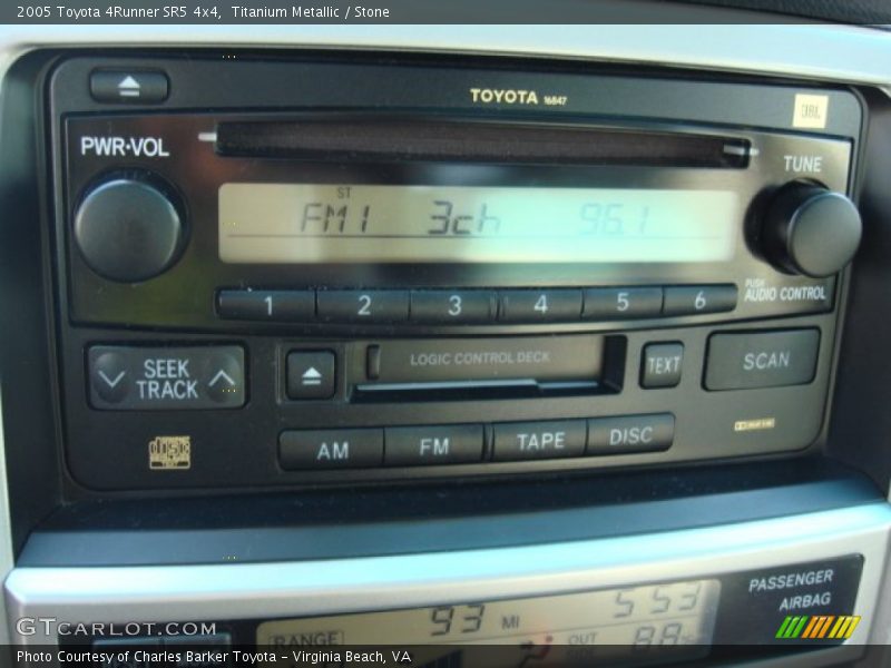 Titanium Metallic / Stone 2005 Toyota 4Runner SR5 4x4
