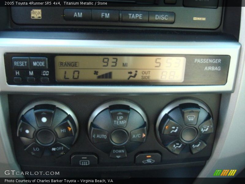 Titanium Metallic / Stone 2005 Toyota 4Runner SR5 4x4
