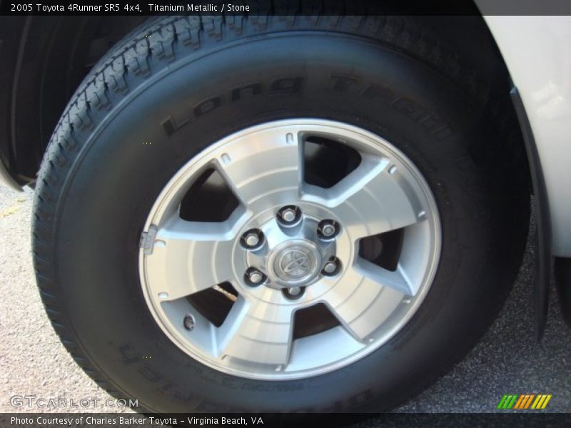 Titanium Metallic / Stone 2005 Toyota 4Runner SR5 4x4