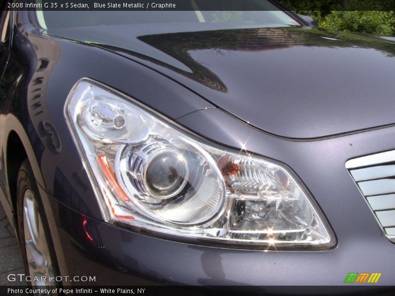 Blue Slate Metallic / Graphite 2008 Infiniti G 35 x S Sedan