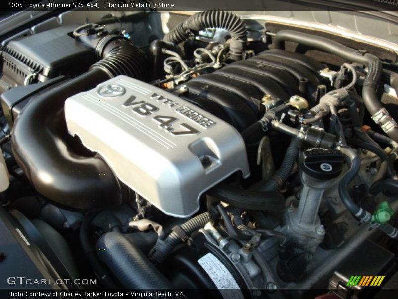 Titanium Metallic / Stone 2005 Toyota 4Runner SR5 4x4