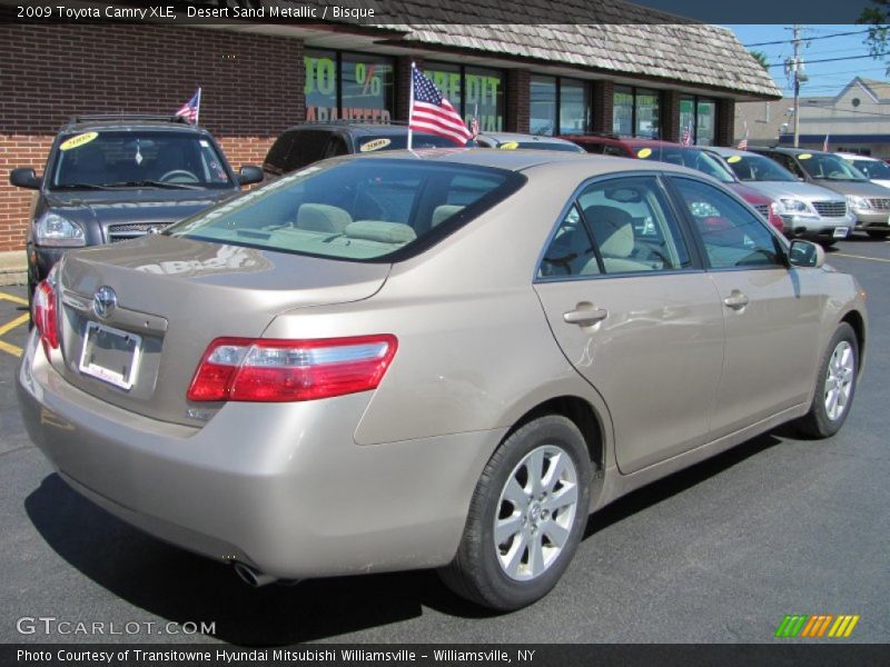 Desert Sand Metallic / Bisque 2009 Toyota Camry XLE