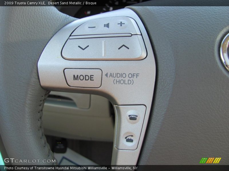Desert Sand Metallic / Bisque 2009 Toyota Camry XLE