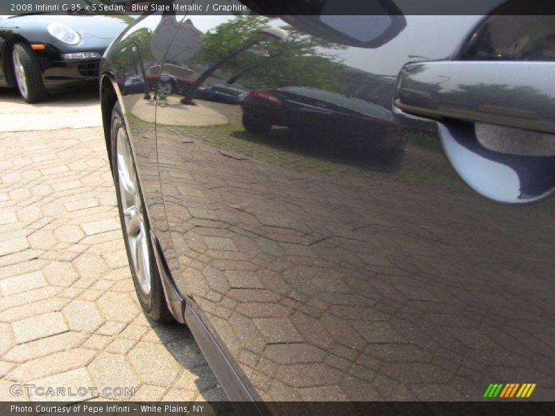 Blue Slate Metallic / Graphite 2008 Infiniti G 35 x S Sedan