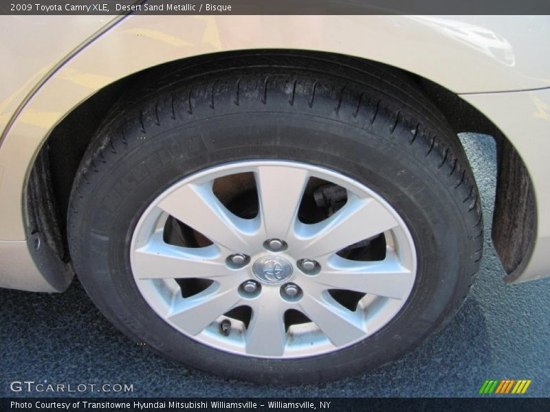Desert Sand Metallic / Bisque 2009 Toyota Camry XLE