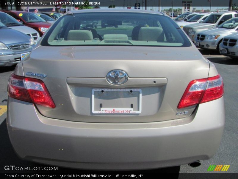 Desert Sand Metallic / Bisque 2009 Toyota Camry XLE