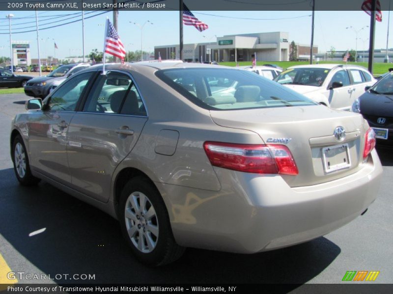 Desert Sand Metallic / Bisque 2009 Toyota Camry XLE