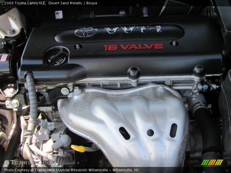 Desert Sand Metallic / Bisque 2009 Toyota Camry XLE