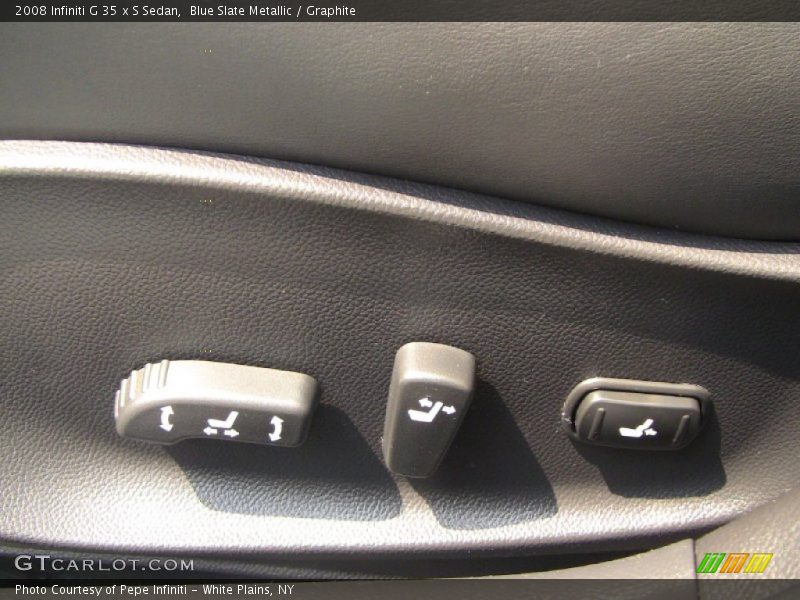 Blue Slate Metallic / Graphite 2008 Infiniti G 35 x S Sedan