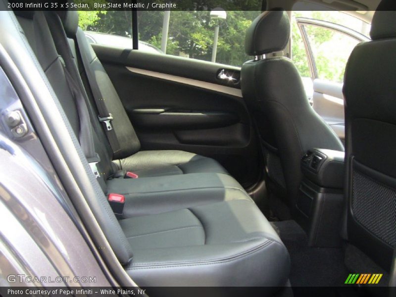 Blue Slate Metallic / Graphite 2008 Infiniti G 35 x S Sedan
