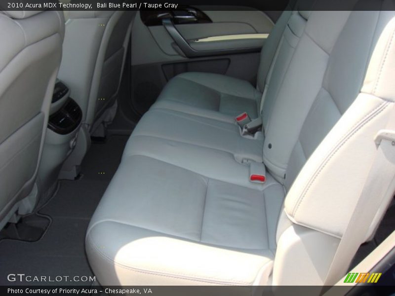  2010 MDX Technology Taupe Gray Interior