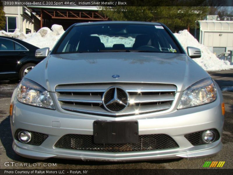 Iridium Silver Metallic / Black 2010 Mercedes-Benz C 300 Sport 4Matic