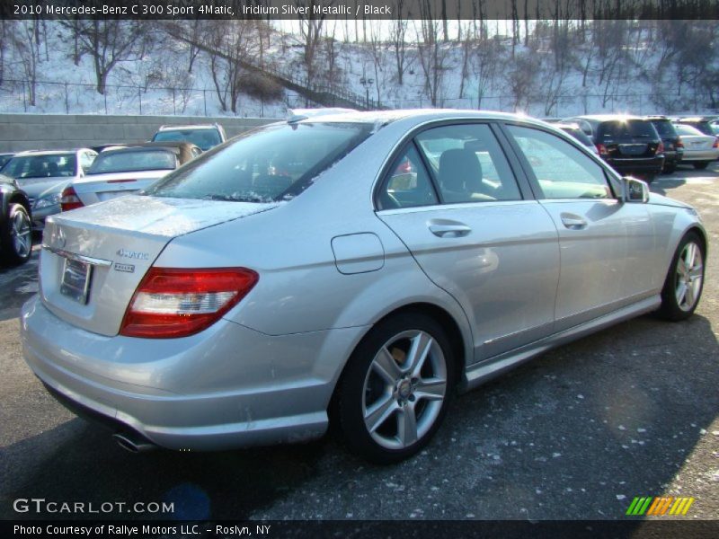 Iridium Silver Metallic / Black 2010 Mercedes-Benz C 300 Sport 4Matic