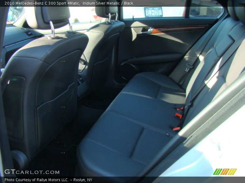 Iridium Silver Metallic / Black 2010 Mercedes-Benz C 300 Sport 4Matic