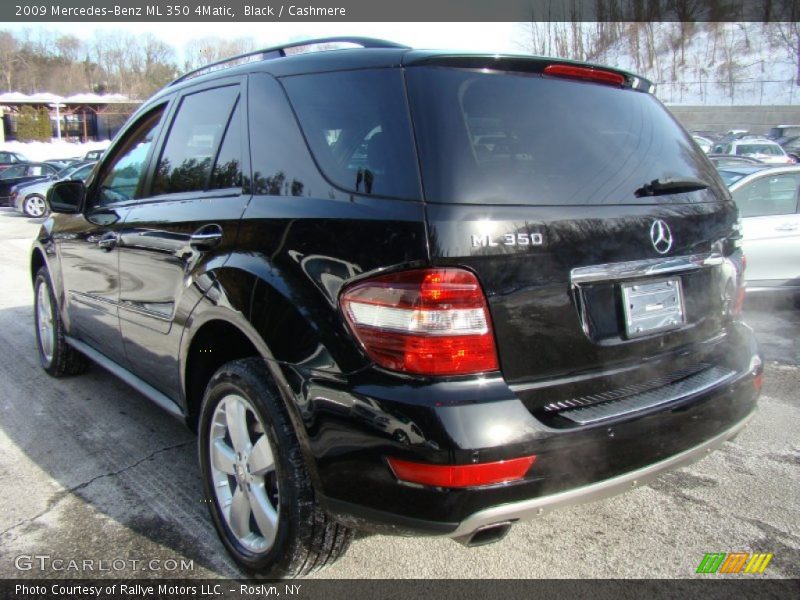 Black / Cashmere 2009 Mercedes-Benz ML 350 4Matic