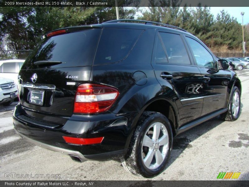 Black / Cashmere 2009 Mercedes-Benz ML 350 4Matic