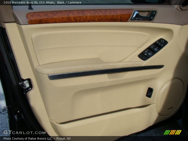 Black / Cashmere 2009 Mercedes-Benz ML 350 4Matic