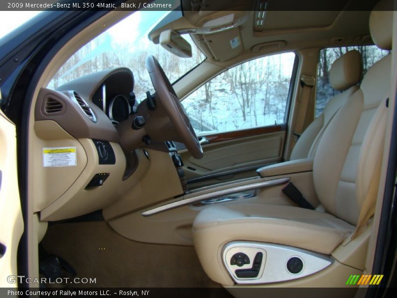 Black / Cashmere 2009 Mercedes-Benz ML 350 4Matic