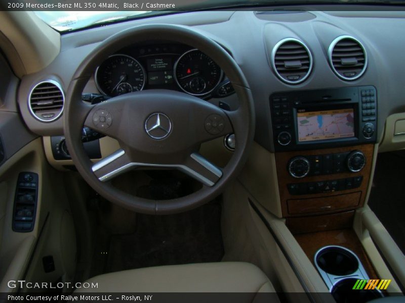 Black / Cashmere 2009 Mercedes-Benz ML 350 4Matic