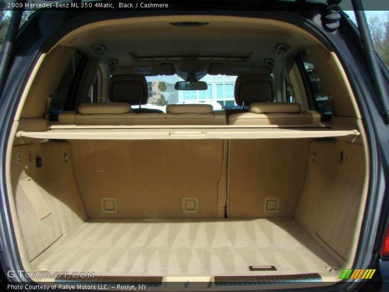 Black / Cashmere 2009 Mercedes-Benz ML 350 4Matic