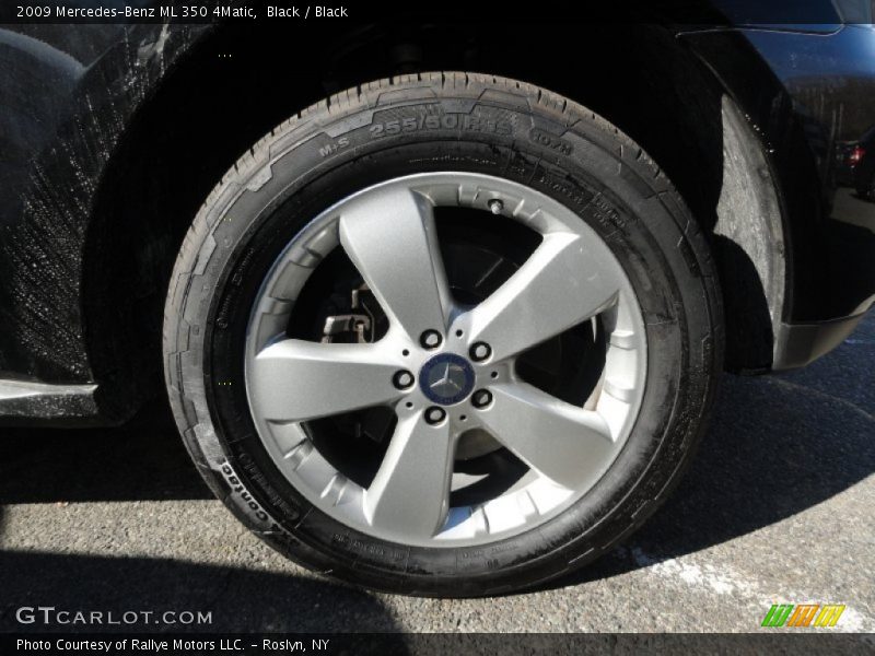 Black / Black 2009 Mercedes-Benz ML 350 4Matic
