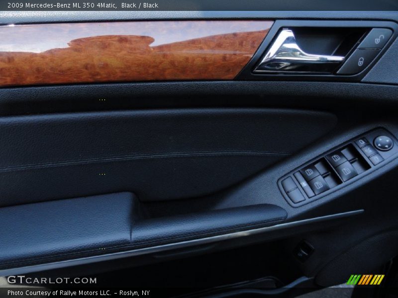 Black / Black 2009 Mercedes-Benz ML 350 4Matic