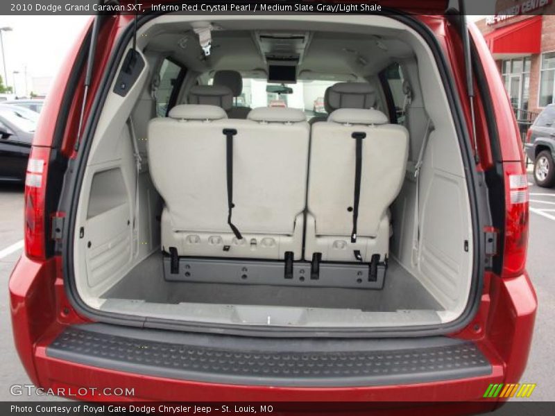 Inferno Red Crystal Pearl / Medium Slate Gray/Light Shale 2010 Dodge Grand Caravan SXT